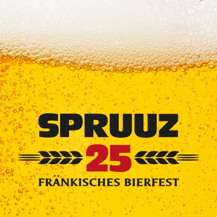 Bild Logo SPRUUZ 25 Fränksiches Bierfest 