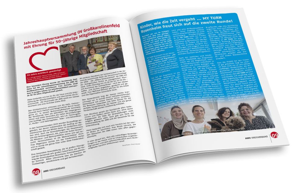 Bild Magazin AWO PRÄSENT Seite 08-09