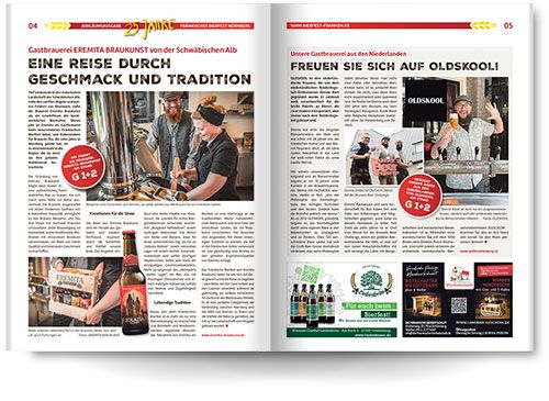 Bild Magazin Fränkisches Bierfest Seite 04-05